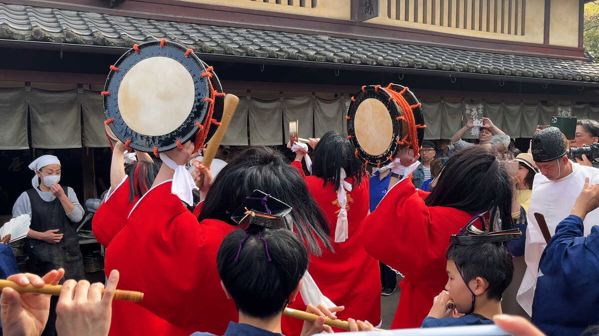 今宮やすらい祭　川上やすらい