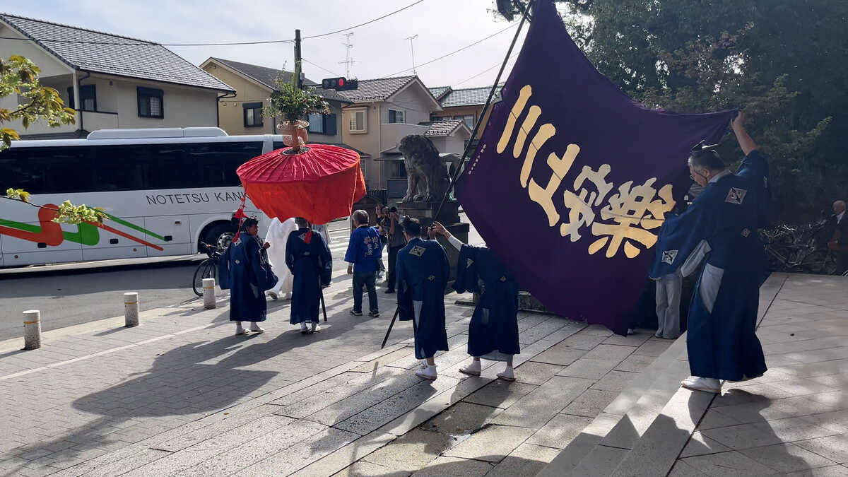 今宮やすらい祭　川上やすらい