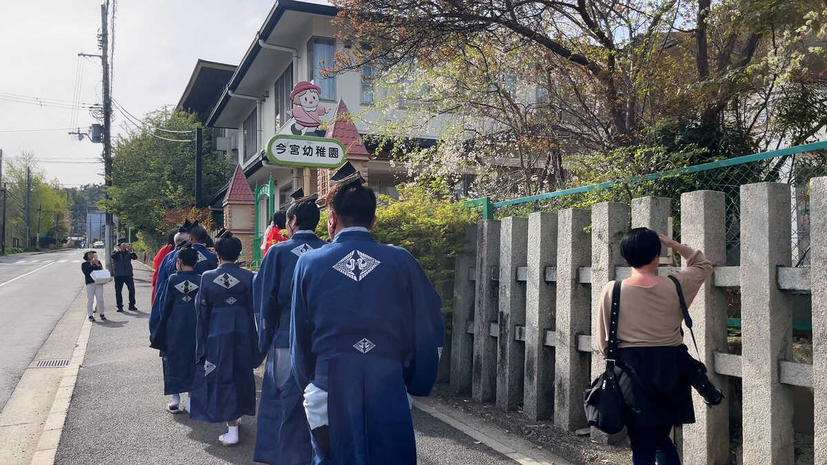 今宮やすらい祭　川上やすらい
