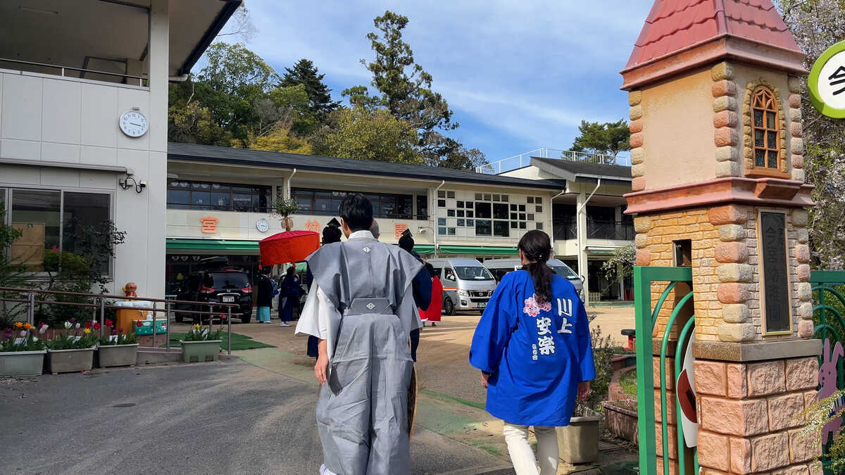 今宮やすらい祭　川上やすらい