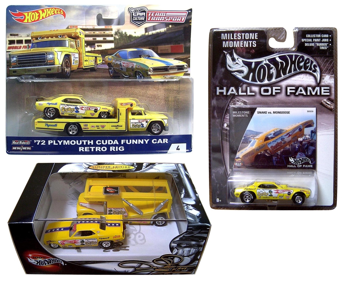 ミニカー DON PROUDHOMME'S ARMY SNAKE CUDA ミニカー DON PROUDHOMME'S ARMY SNAKE CUDA ミニカー DON