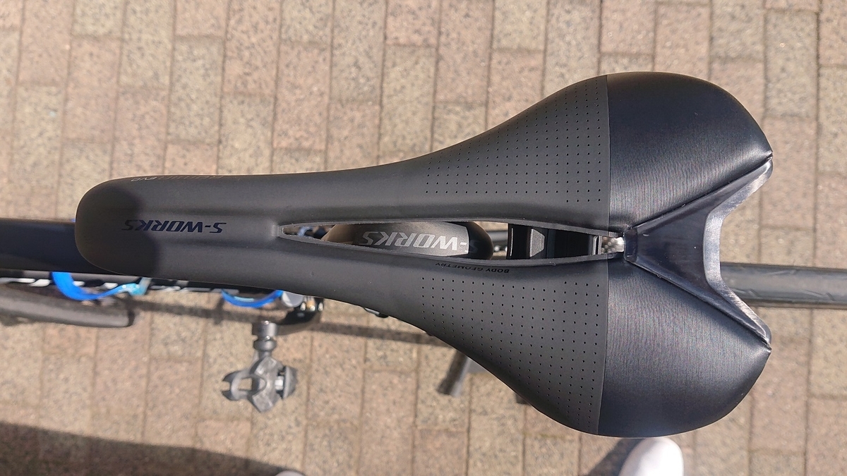 インプレ】ニューサドル S-works Romin EVo導入① - ちょっとそこまで
