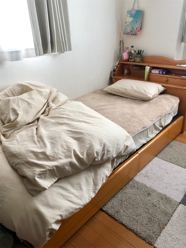 とにかくベッドが好きすぎる ずぼらいふ