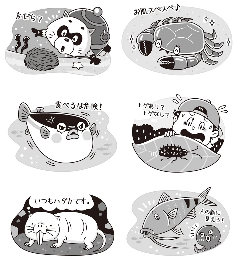 白夜書房〈クロスワードランド〉クイズ 雑誌 / 挿絵