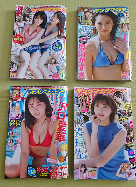 週刊ヤングマガジン2019年NO11・NO12・NO13・NO14 週刊ヤングマガジン2019年NO11・NO12・NO13・NO14
