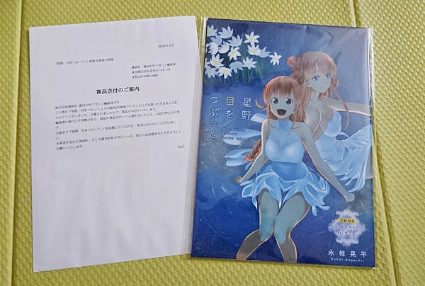 『星野、目をつぶって。』特製カラー画集 『星野、目をつぶって。』特製カラー画集
