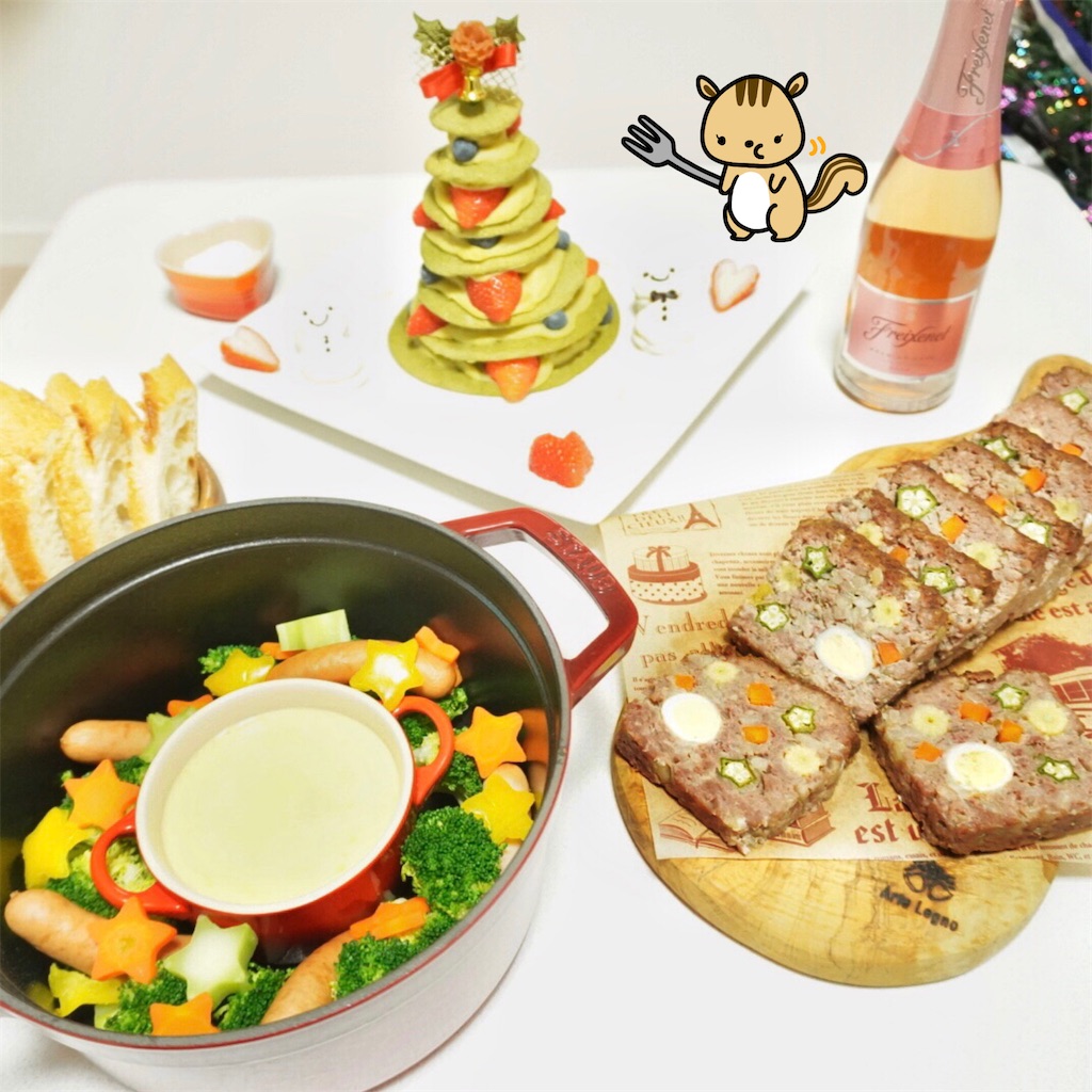 親子ごはん 1歳頃 親子で食べられるクリスマスミートローフ 小麦 乳 卵 大豆アレルギー対応にも変更可 目安 １２ヶ月 １８ヶ月 離乳食完了期 パクパク期 もぐもぐ親子ごはん