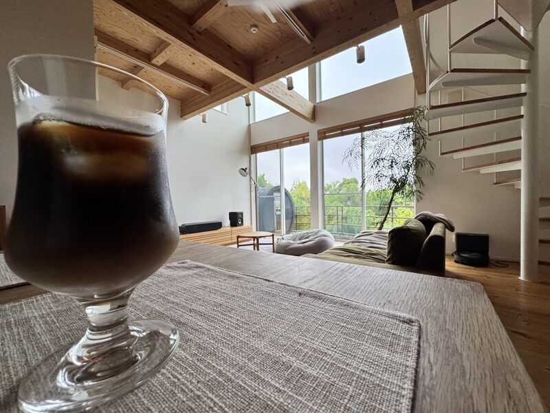 光沢のない綿麻ランチョンマットの表面、ツヤ感がなくマットな質感