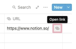 Notion URLプロパティからリンクを開く方法