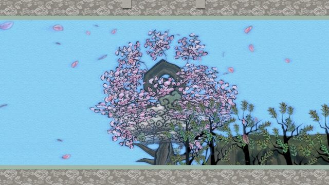 桜が象徴なゲーム 大神 大神降し