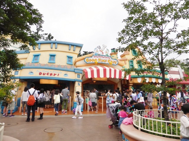 ヒューイ デューイ ルーイのグッドタイムカフェ 東京ディズニーランド 15夏休み まみむめ めも