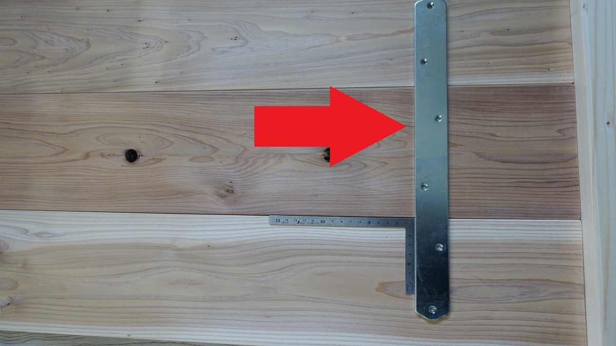 一文字隅金を使って木の接合する方法 強度増し増し 歪みを防止にも期待 D I Camp Diyとcampのコト