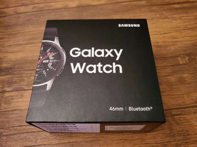 Samsungから発売中の『galaxy watch』を高級ブランド風に