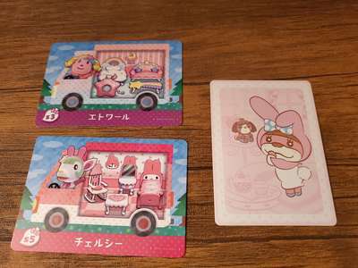 復刻したどうぶつの森amiiboカード『サンリオキャラクターコラボ』を