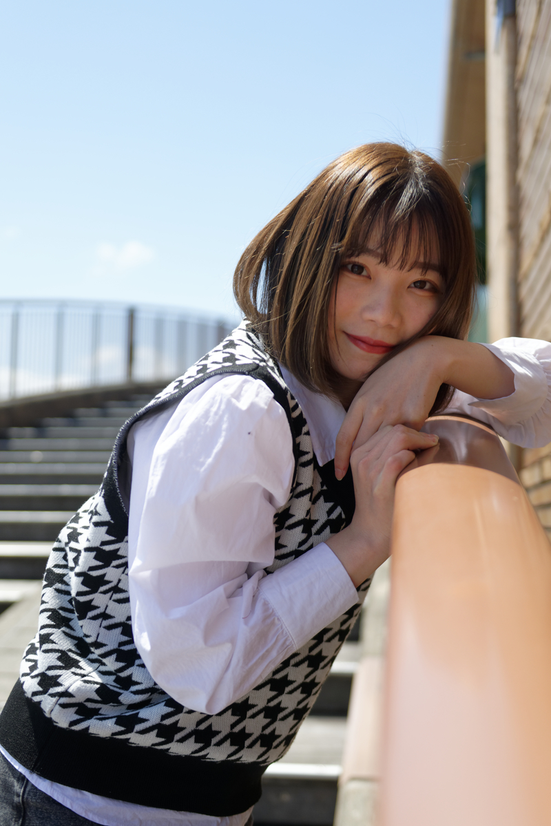 美少女図鑑 ロケ 石川・富山美少女図鑑 撮影会！ ─ 環水公園 2021年4月10日 NARUHAさん その46 ─ - 徒然草 ─ 青りんご ─