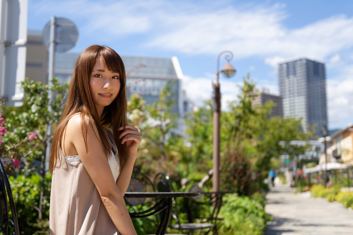 Nina 撮影会  夏の思い出！ninaさん その41 最終 ─ 関西モデルプレス撮影会 2019.9.8 神戸ハーバーランド ─ - 徒然草 ─ 青りんご ─