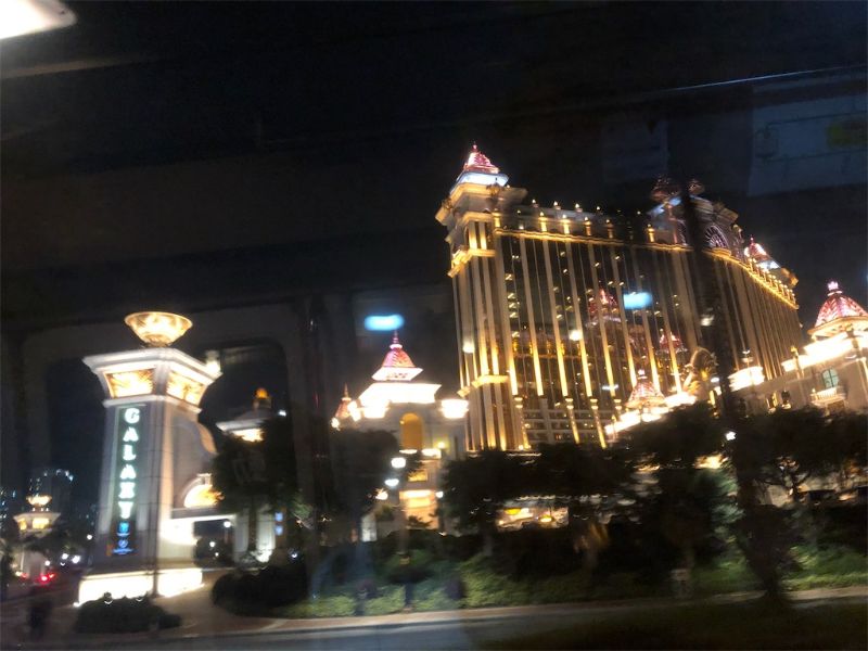 マカオ ギャラクシー 夜景