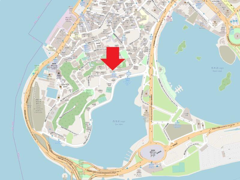 リビエラホテル　地図