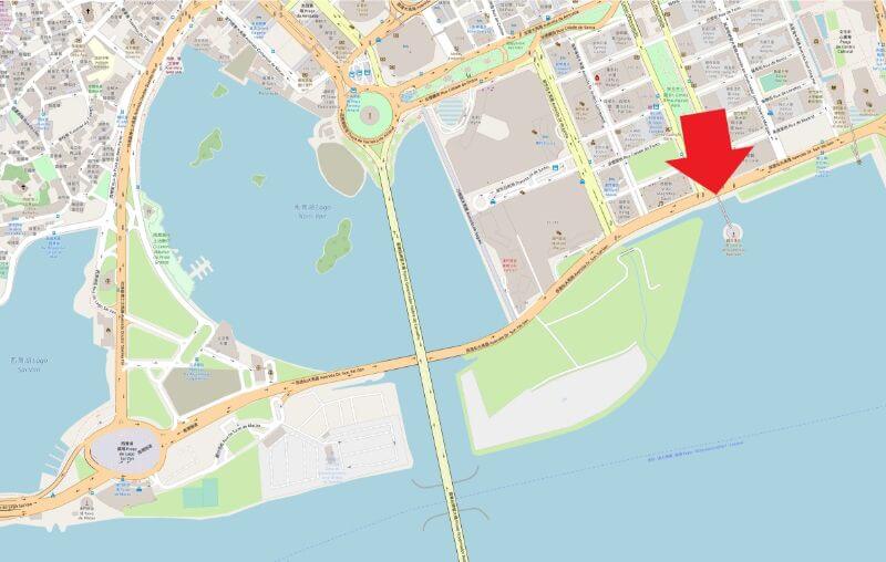 MGM　観音　地図