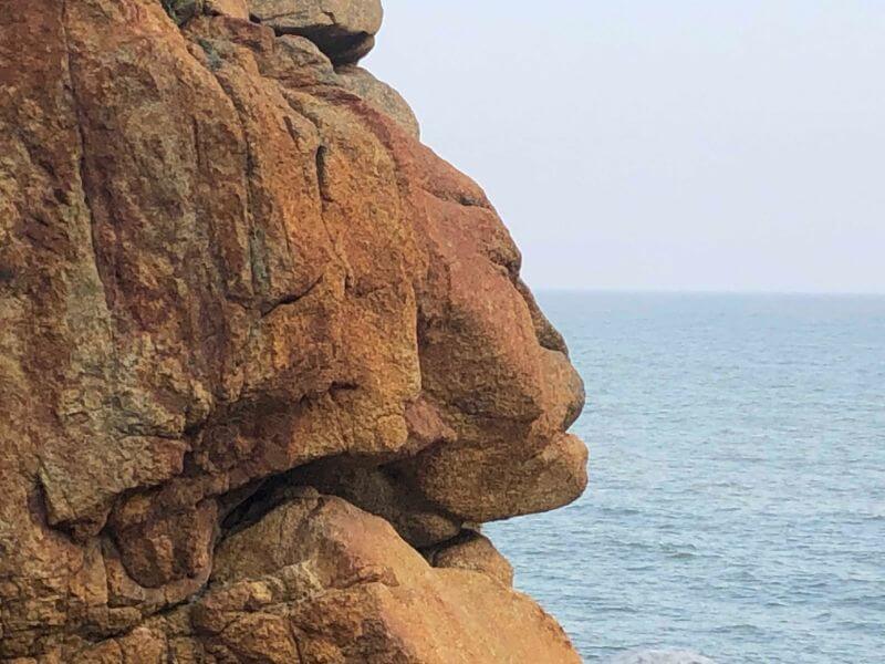 マカオ　猿人石　コロアン