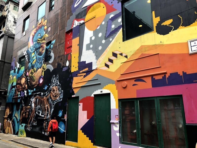 マカオ ストリートアート