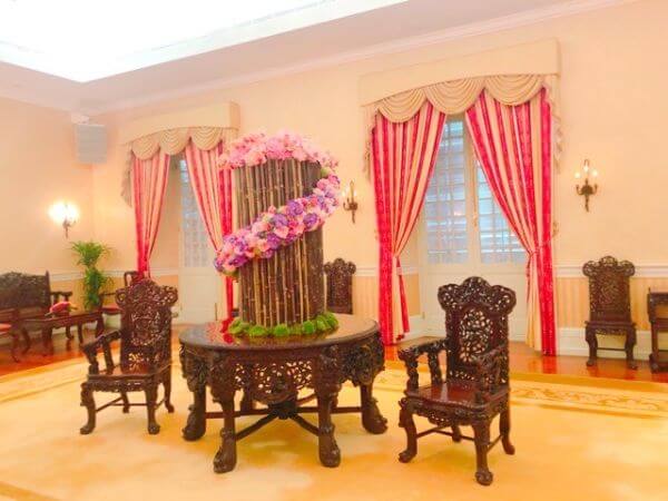 マカオ　政府　応接間