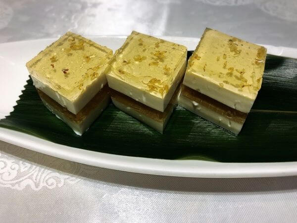 飲茶　キンモクセイ　ゼリー