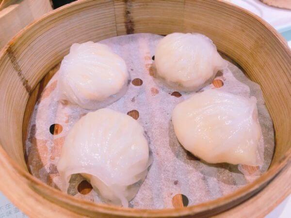 飲茶　エビギョーザ