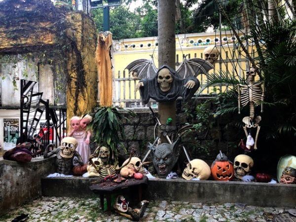 ハロウィン　飾り付け