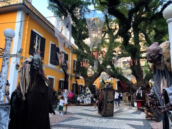 マカオ　婆仔屋　ハロウィン