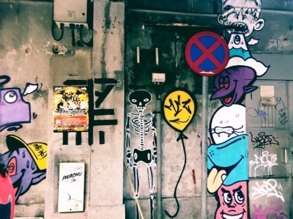 マカオ　グラフィティ