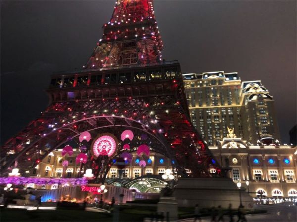 マカオ　コタイ　夜景