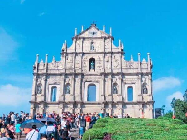 マカオ　聖ポール天主堂跡