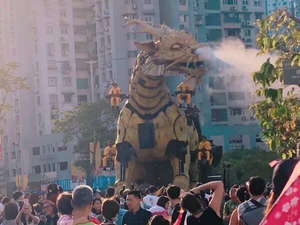 マカオ 龍馬 水しぶき