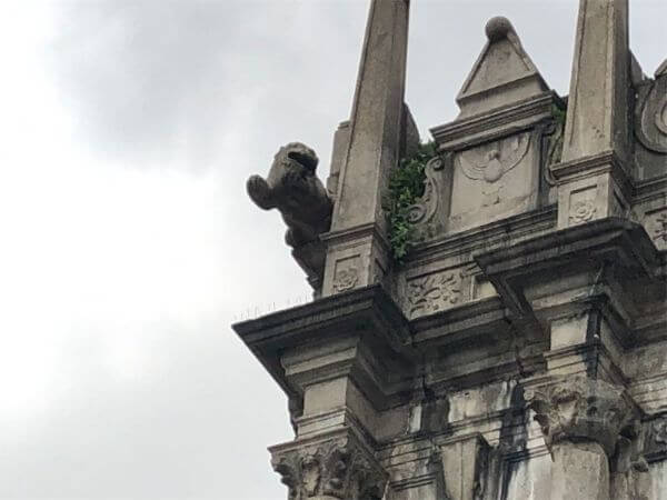 マカオ 聖ポール天主堂跡 狛犬