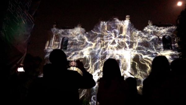 マカオライトフェスティバル プロジェクションマッピング