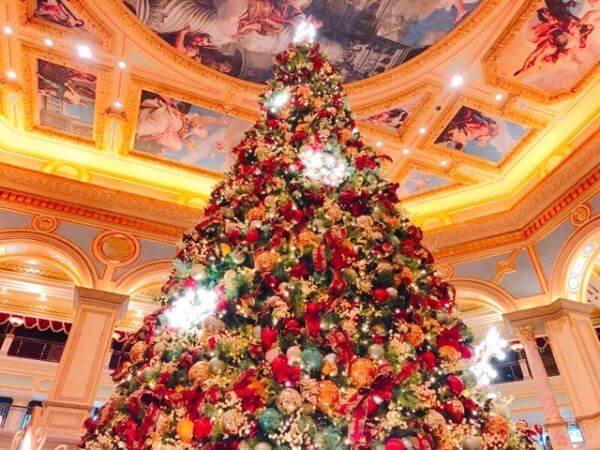 マカオ　クリスマス　ベネチアン