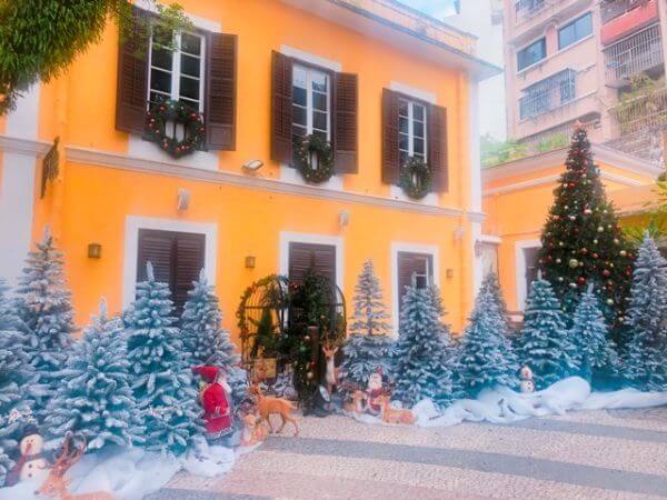 マカオ　クリスマス　ラザロ地区