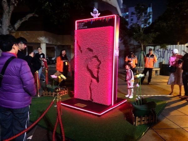 マカオライトフェスティバル　ピンアート