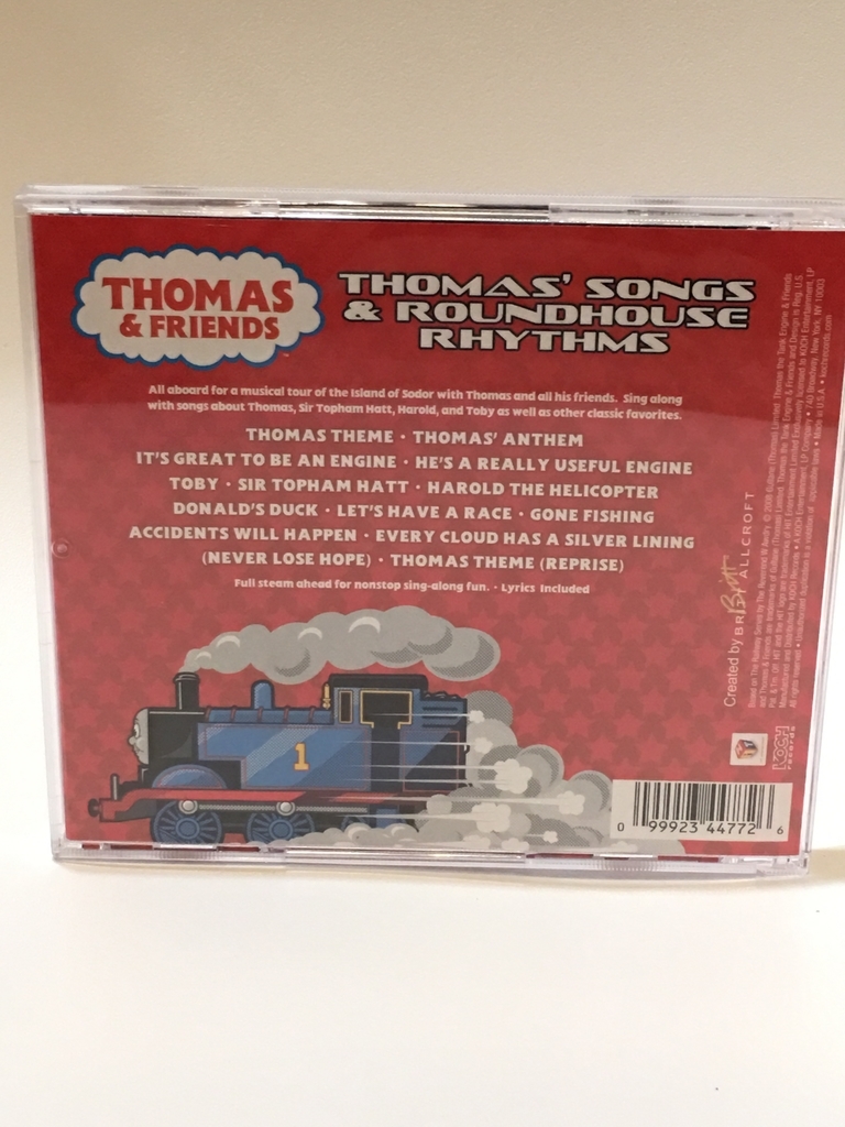 きかんしゃトーマスの英語の歌のcd Everyday