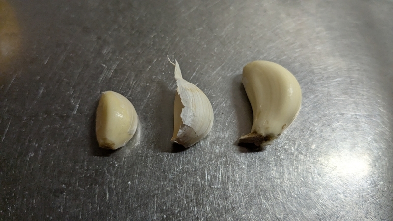 にんにく種球鱗片