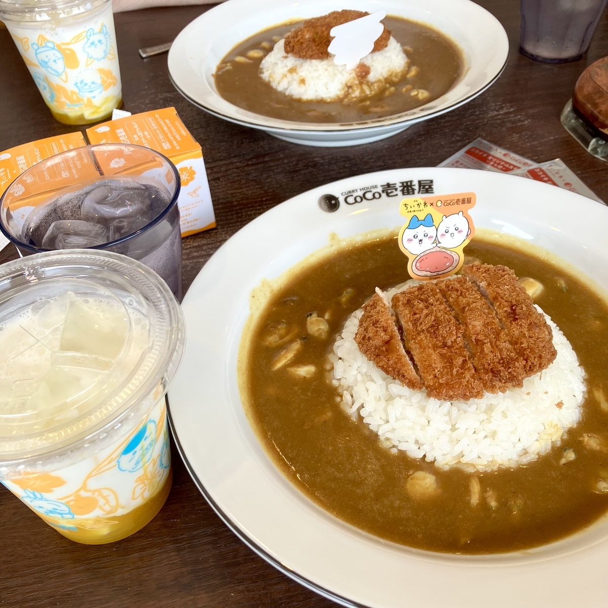 ココイチ　ちいかわ　コンプリートセット ココイチ×ちいかわコラボのオリジナル島カレーはあさりと貝柱の旨みが