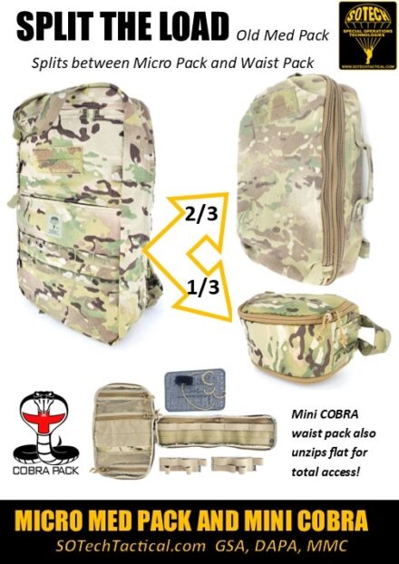 S.O.Tech Tacticalのバックパック新製品 - 火薬と鋼
