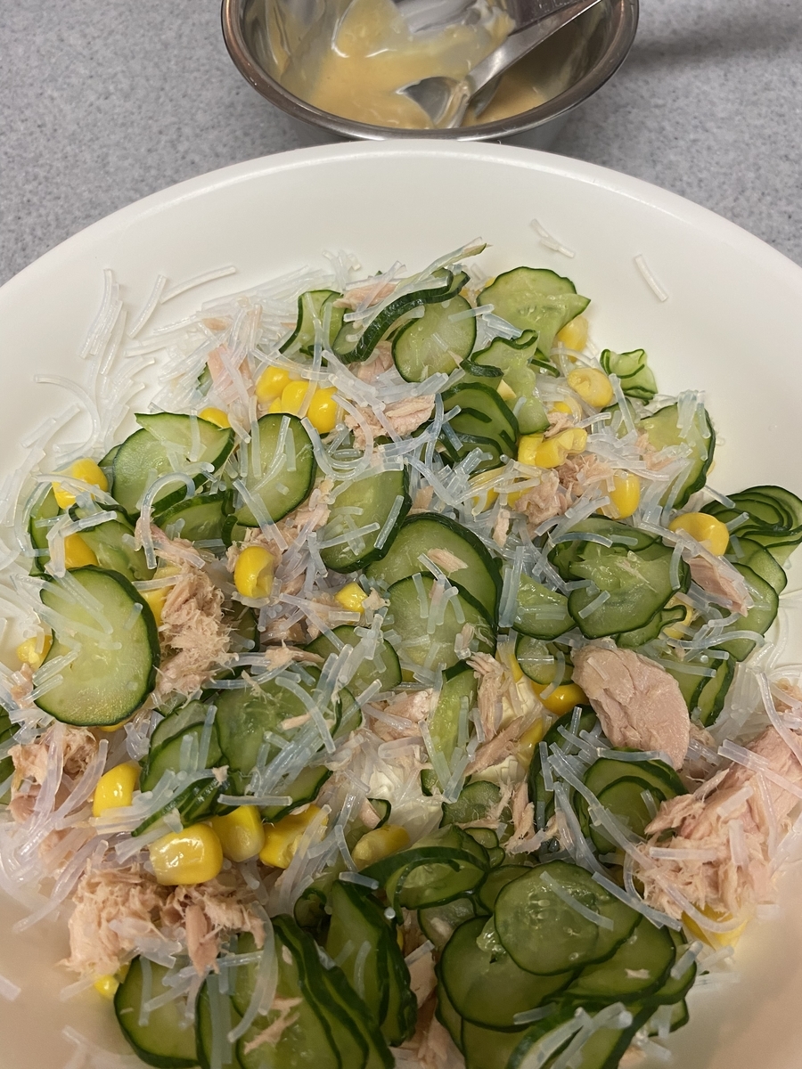 2y10mの幼児食レシピ きゅうりとツナの春雨マヨサラダ マチミィ S Diary 2y10mの幼児食レシピ きゅうりとツナの春雨マヨサラダ マチミィ S Diary