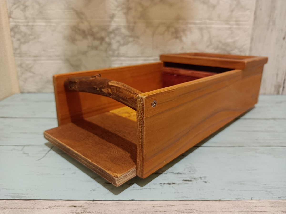 お茶にしませんか。ブレイクタイム木製ティーセットBOX