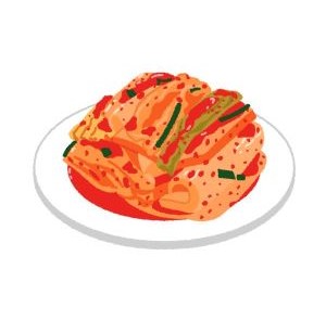キムチのイラスト