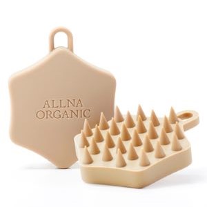 ALLNA ORGANIC シャンプーブラシの表と裏の全体像