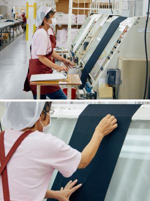 ステテコドットコム インナー タートルネックの大分工場①
