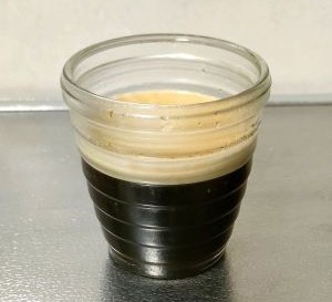 NESPRESSOのオリジナルカプセルを抽出した状態