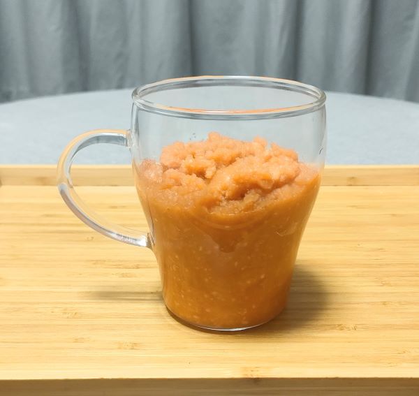 ビオ・マルシェの野菜で作ったスムージー